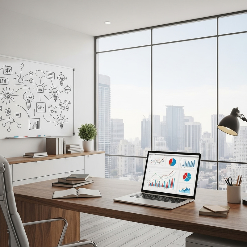 Modern Minimalistic Office for Entrepreneurs