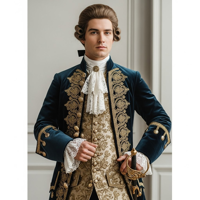 Elegant Aristocrat Costume for Parties