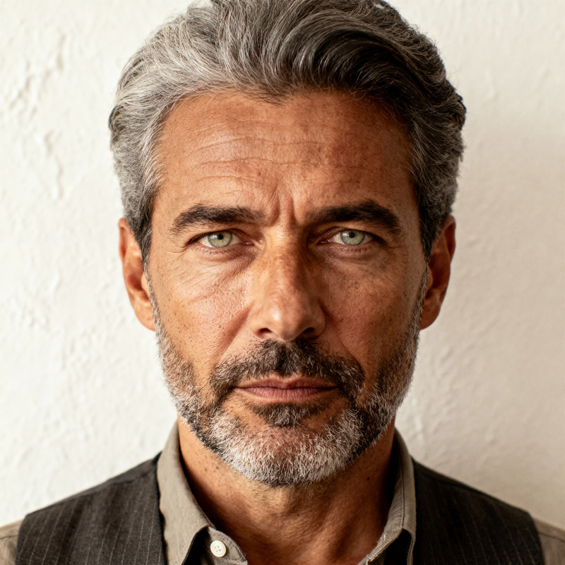 Portrait of a Mature German Man Portrait of a Mature German Man