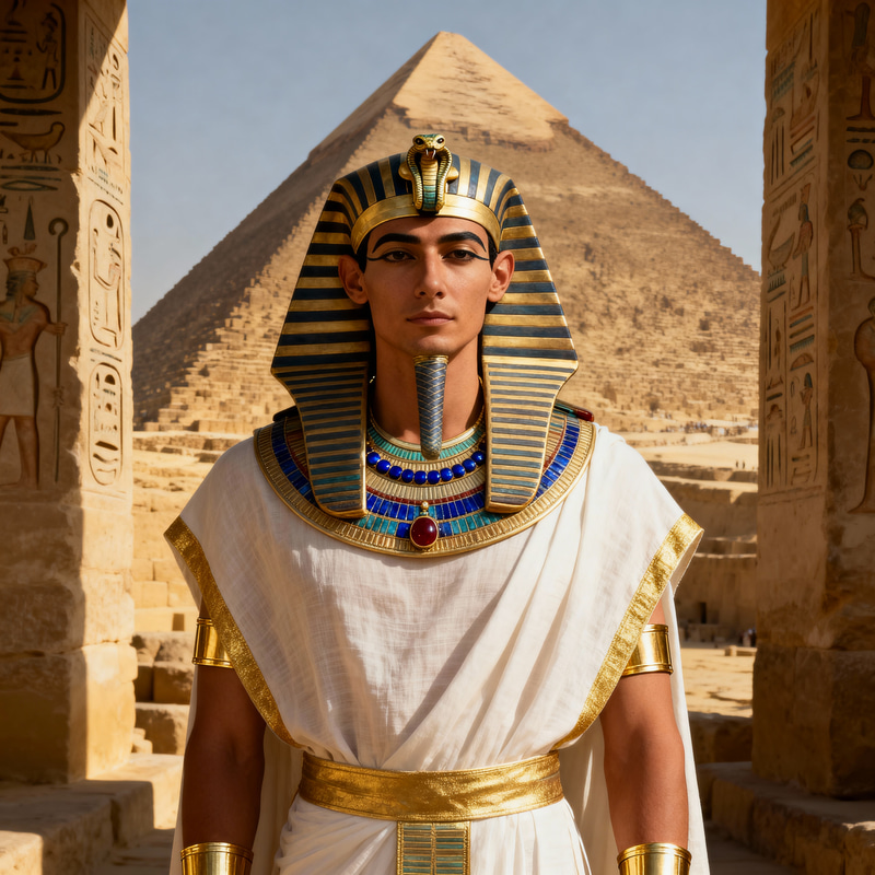Ancient Egyptian Royalty Transformation