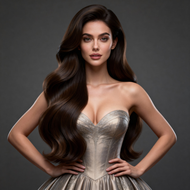Stunning Glamour Portrait of a Beautiful Woman Stunning Glamour Portrait of a Beautiful Woman
