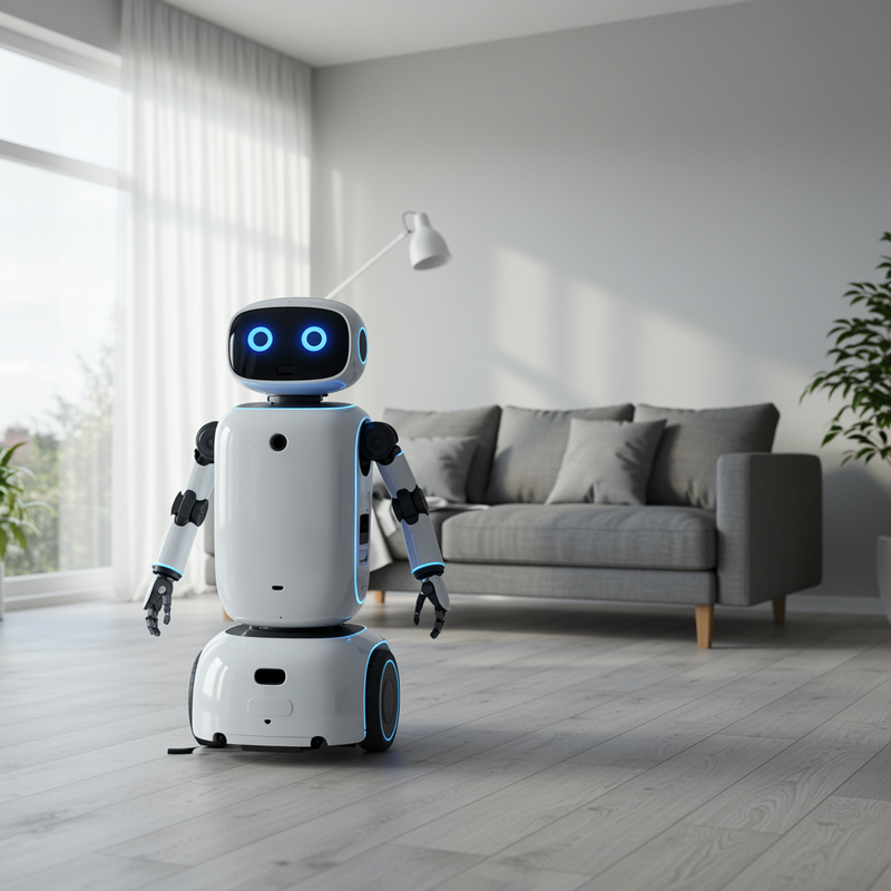 Automatic Home Robot for Smart Living Automatic Home Robot for Smart Living