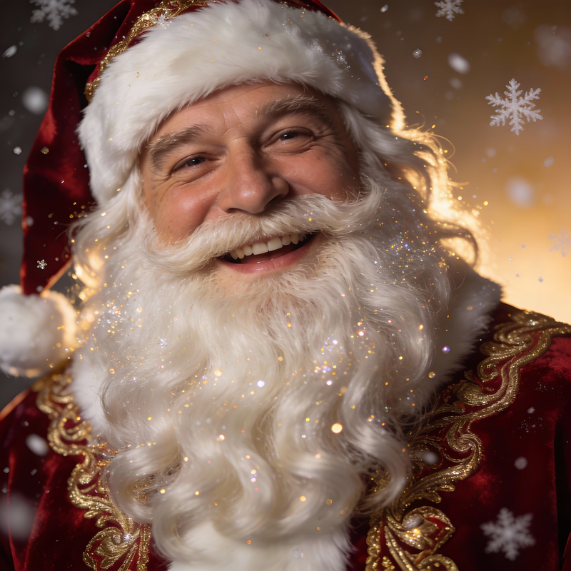 Stunning Santa Claus Portrait in Photorealism