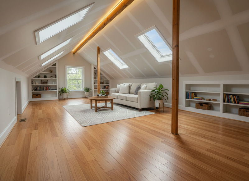 Transform Your Attic into a Livable Loft Space