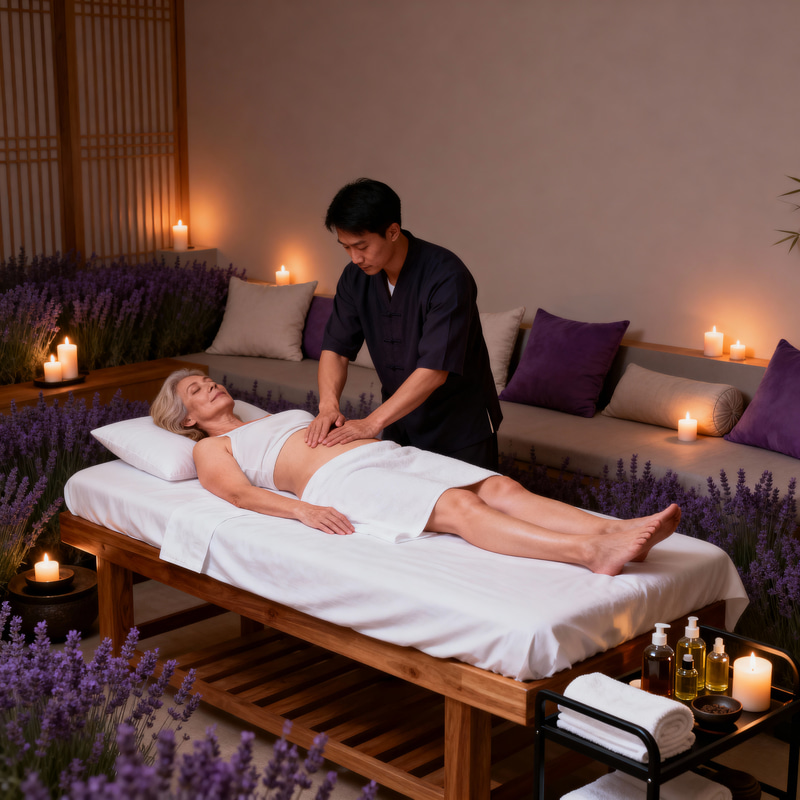 Relaxing Swedish Massage Therapy Session Relaxing Swedish Massage Therapy Session