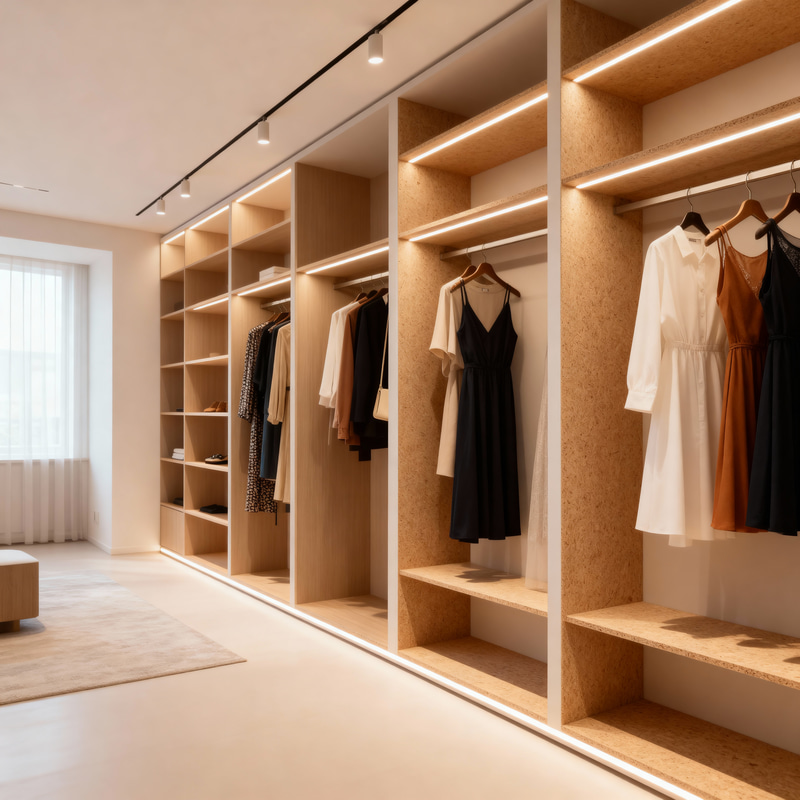 Modern Women's Clothing Display Design Modern Women's Clothing Display Design