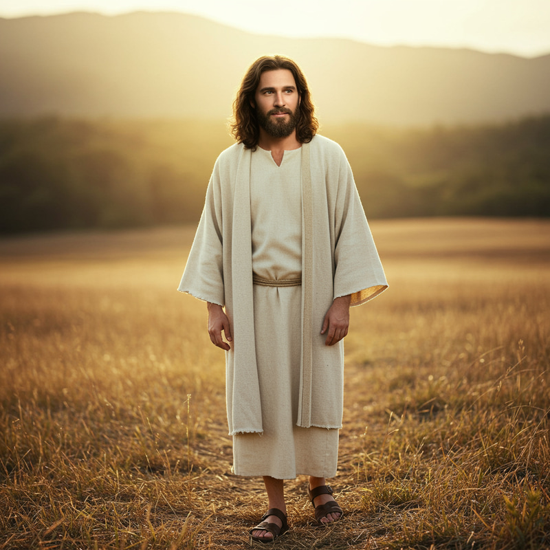 Me as Jesus - A Unique Artistic Portrayal Me as Jesus - A Unique Artistic Portrayal