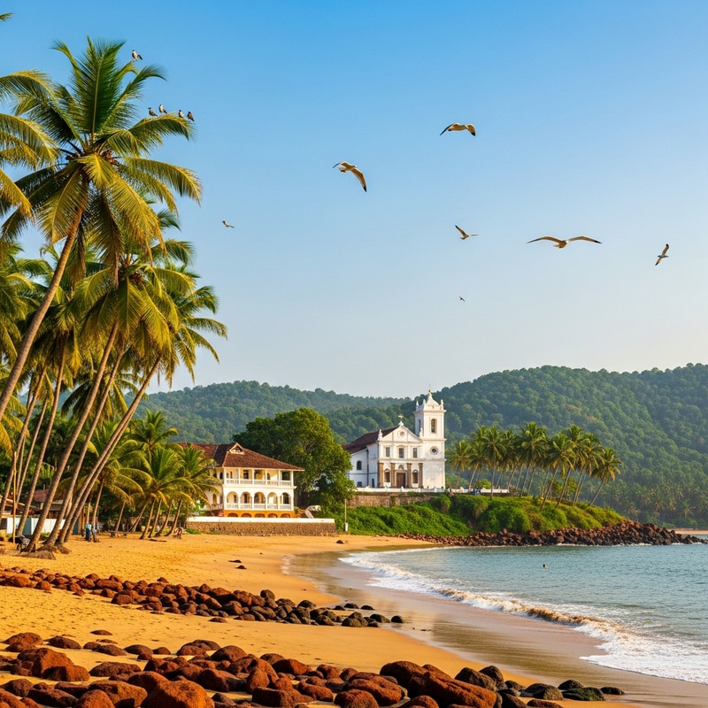 Discover the Beauty of Goa's Beaches and Heritage