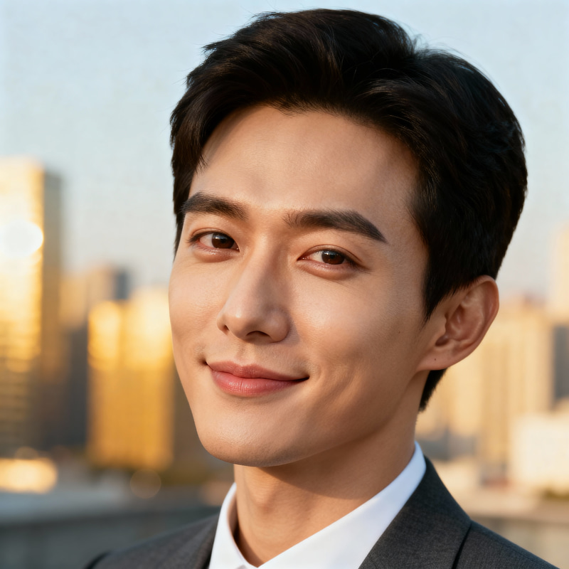 Stylish Portrait of a Handsome East Asian Male Stylish Portrait of a Handsome East Asian Male