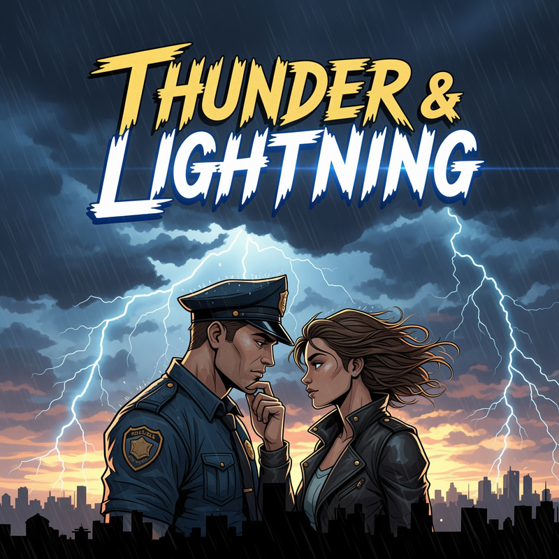 Thunder & Lightning - Song Cover Design Thunder & Lightning - Song Cover Design