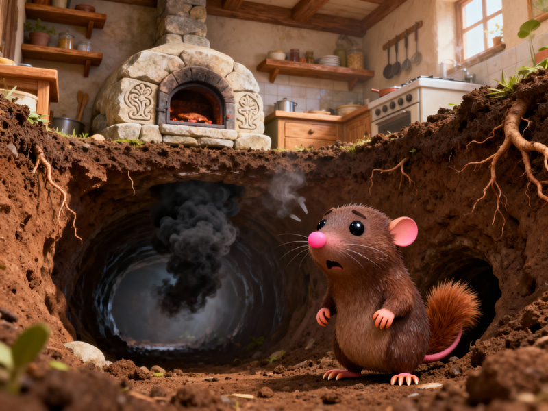 3D Cartoon Mole's Underground Kitchen Adventure 3D Cartoon Mole's Underground Kitchen Adventure