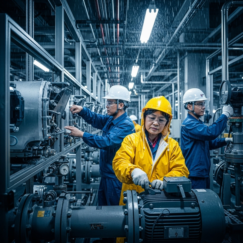 Equipment Maintenance on Rainy Days Equipment Maintenance on Rainy Days