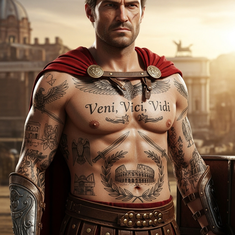 Veni, Vidi, Vici Roman Tattoos Veni, Vidi, Vici Roman Tattoos
