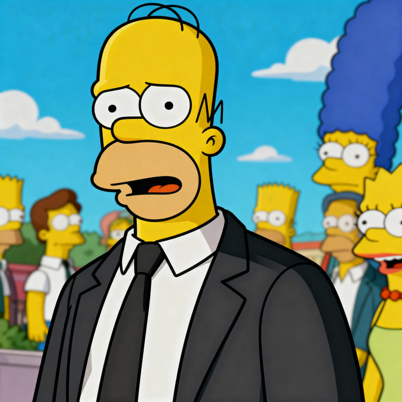 Simpson Style Portrait Conversion Service Simpson Style Portrait Conversion Service