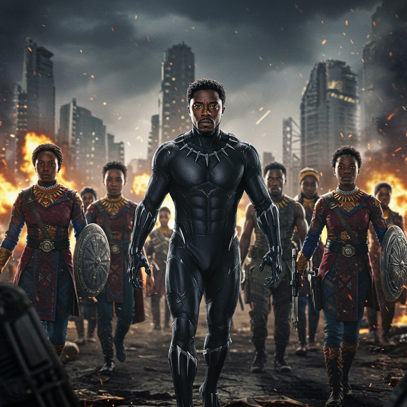Black Panther x The Resistance Merchandise Black Panther x The Resistance Merchandise