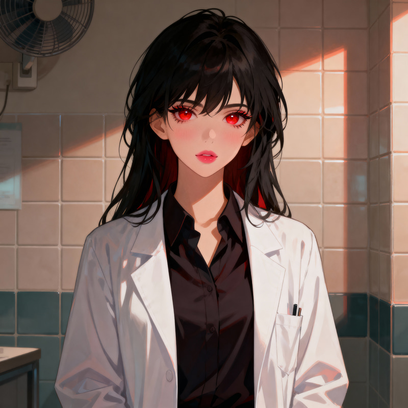 Stunning Manhwa-Style Woman Character Art Stunning Manhwa-Style Woman Character Art