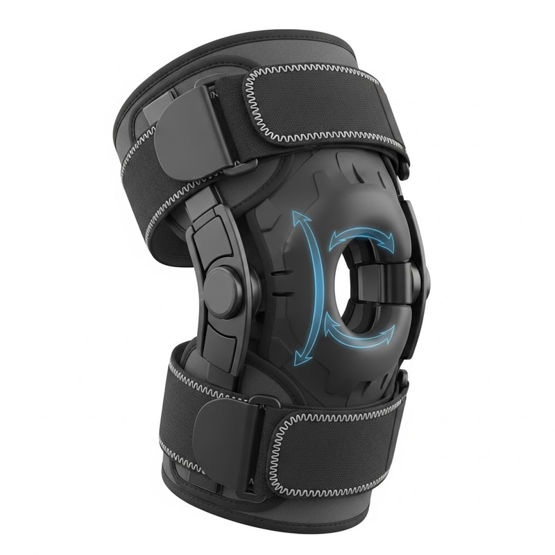 3D Knee Brace Support Design for Optimal Comfort