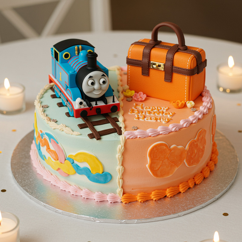 Unique Birthday Cake for Thomas & Hermes Fans Unique Birthday Cake for Thomas & Hermes Fans