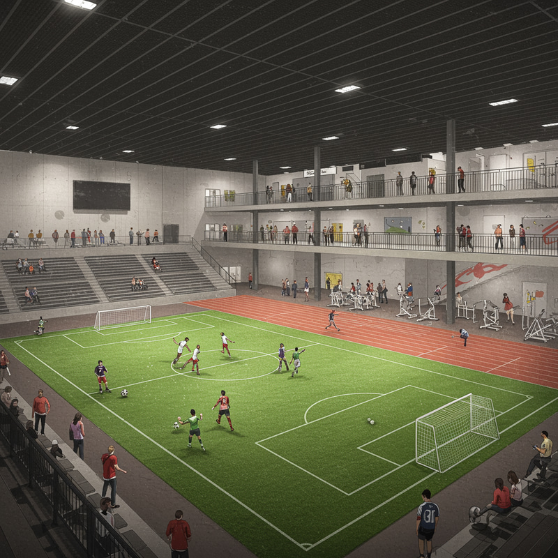 Indoor Soccer Facility Concept Design Indoor Soccer Facility Concept Design