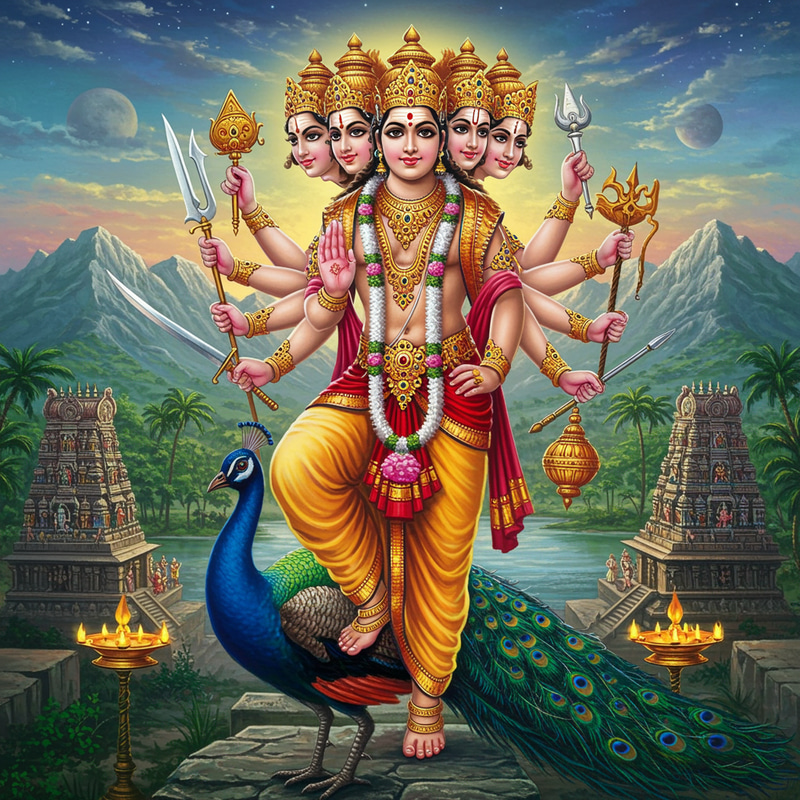 Lord Murugan: The Divine Warrior Lord Murugan: The Divine Warrior