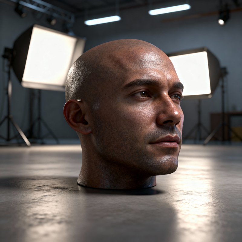 High-Quality 3D Rendered Models for CGI