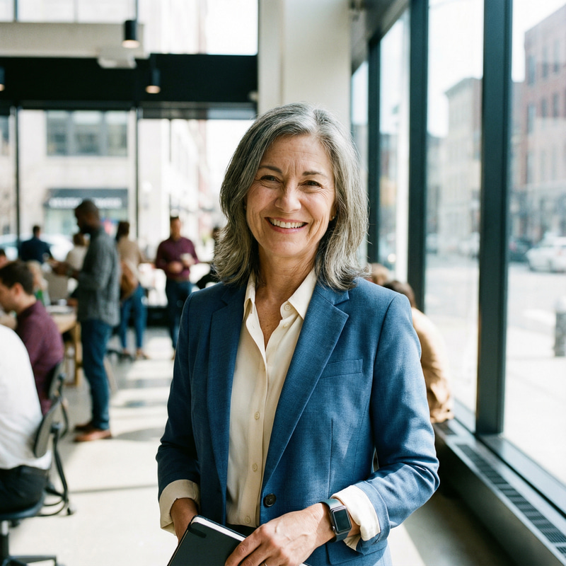 Portrait of a Successful Midaged Entrepreneur Portrait of a Successful Midaged Entrepreneur