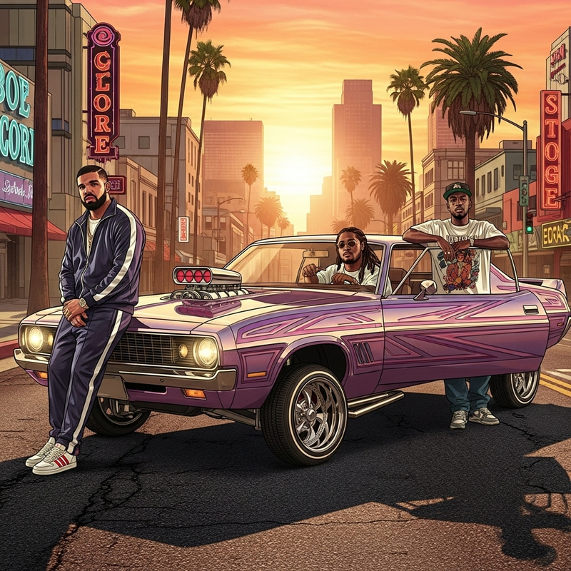 Drake, Future & 21 Savage in Grand Theft Auto Drake, Future & 21 Savage in Grand Theft Auto