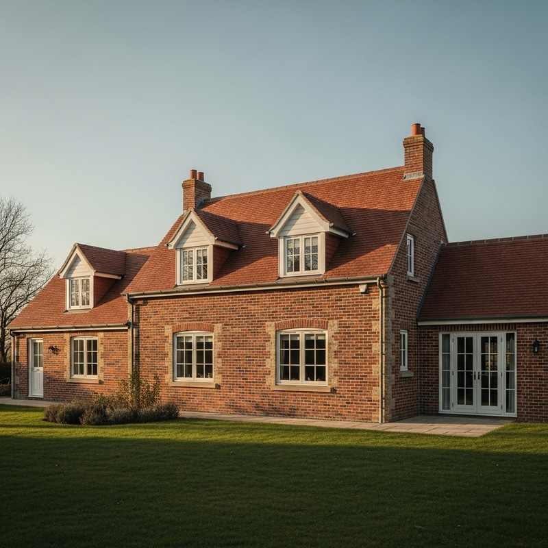 Charming Red Brick Country House Charming Red Brick Country House