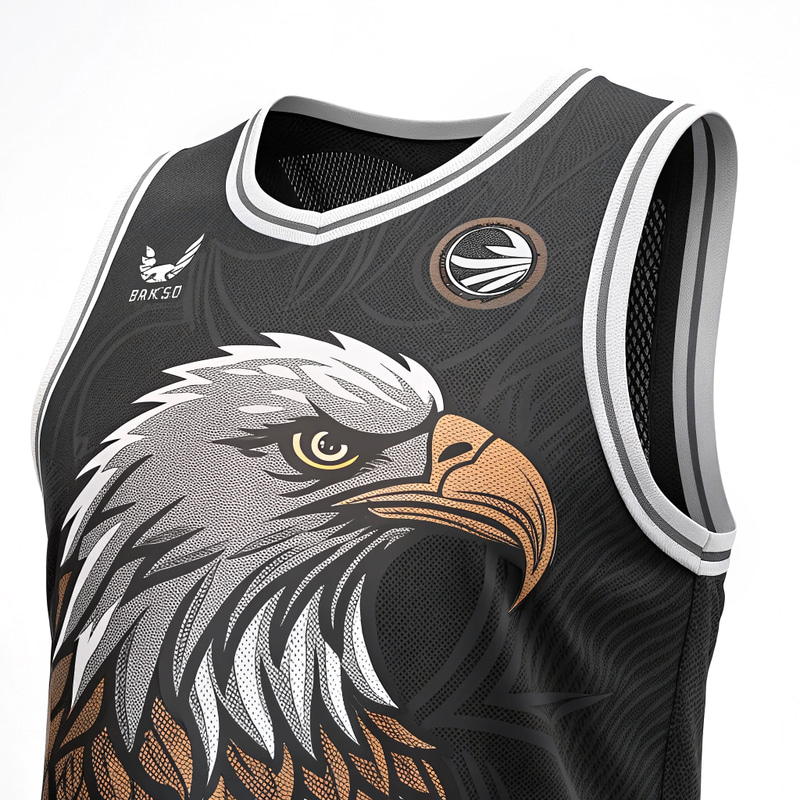 Eagle Design Basketball Jersey - Stylish & Unique Eagle Design Basketball Jersey - Stylish & Unique