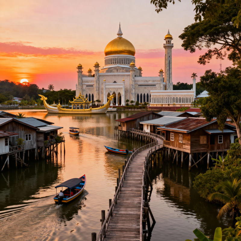 Discover Brunei's Stunning Landmarks Discover Brunei's Stunning Landmarks