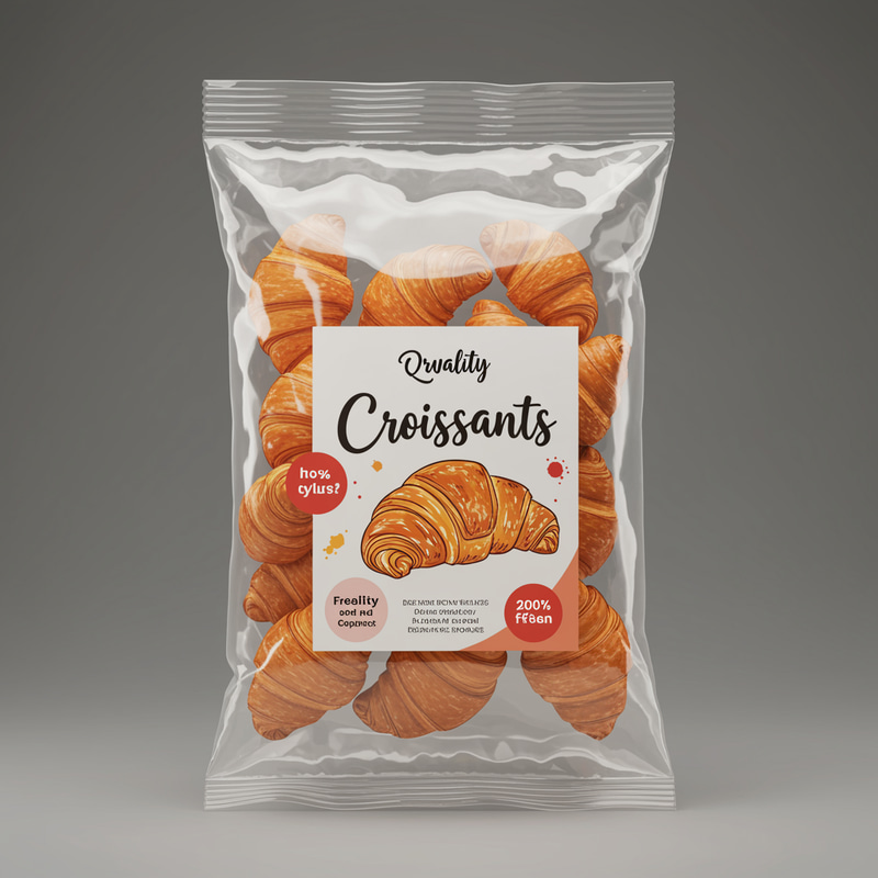 Croissant Packaging for Supermarkets Croissant Packaging for Supermarkets