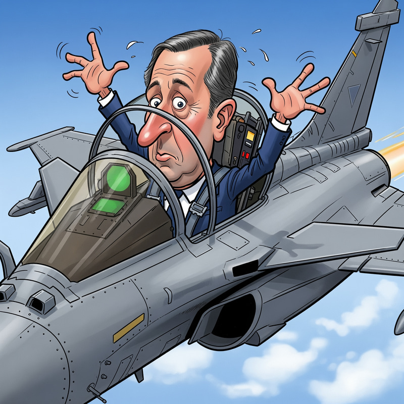 Bayrou's Caricature in Turbulence