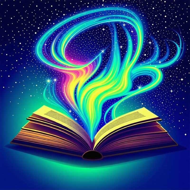 Professional Logo with Book and Galaxy Design Professional Logo with Book and Galaxy Design