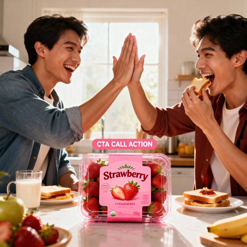 Enjoy a Convenient Breakfast with Strawberry Pack Enjoy a Convenient Breakfast with Strawberry Pack
