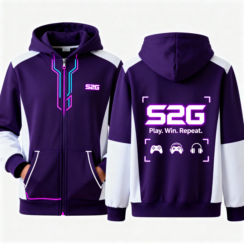 S2G Dark Purple Hoodie - Play, Win, Repeat S2G Dark Purple Hoodie - Play, Win, Repeat