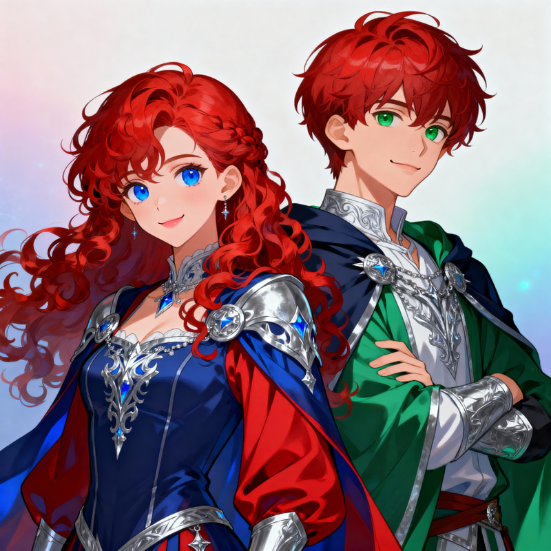 Enchanting Twin Mages: Norah & Rowan Character Sheet Enchanting Twin Mages: Norah & Rowan Character Sheet