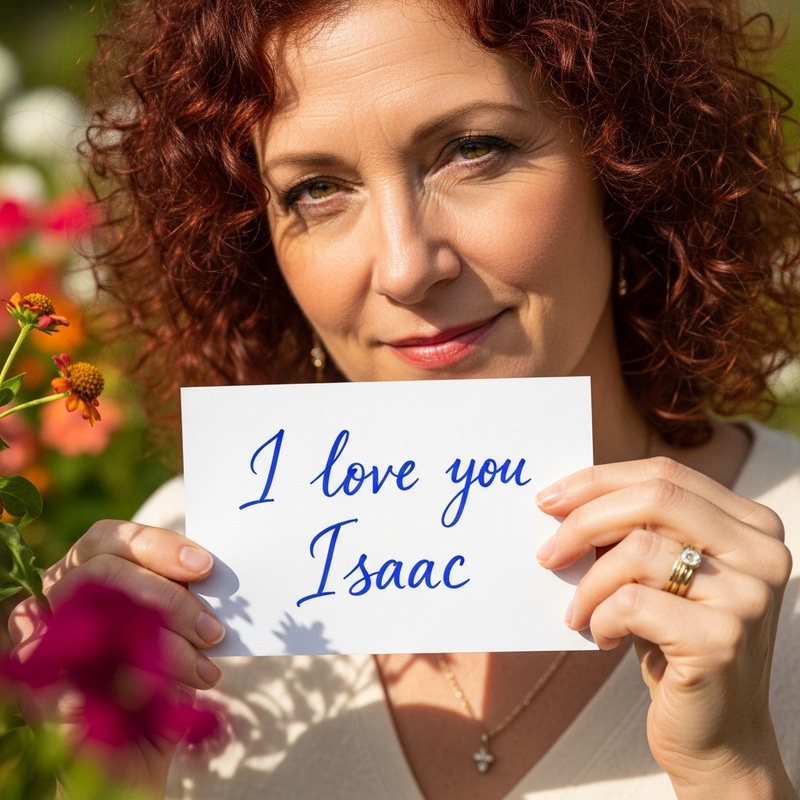 I Love You Isaac - Heartfelt Gesture I Love You Isaac - Heartfelt Gesture