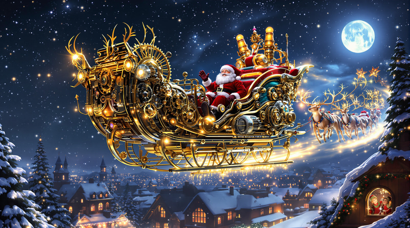 Steampunk Sleigh: A Magical Holiday Adventure Steampunk Sleigh: A Magical Holiday Adventure