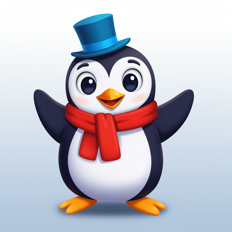 Custom Penguin Mascot Design Services