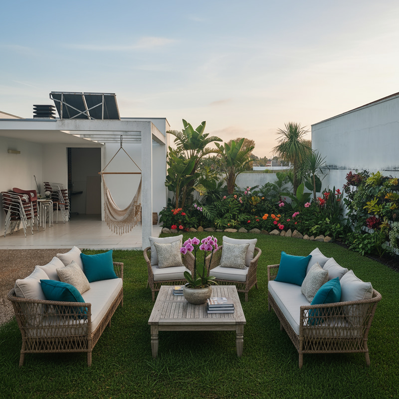 Tropical Outdoor Garden Transformation Ideas Tropical Outdoor Garden Transformation Ideas