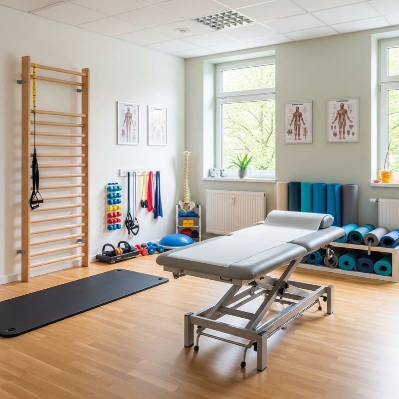 Photorealistic Physiotherapy Treatment Room Design