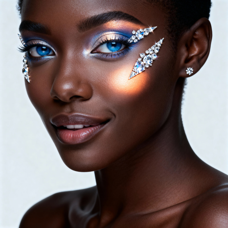 Glamorous Portrait of a Confident Black Woman Glamorous Portrait of a Confident Black Woman