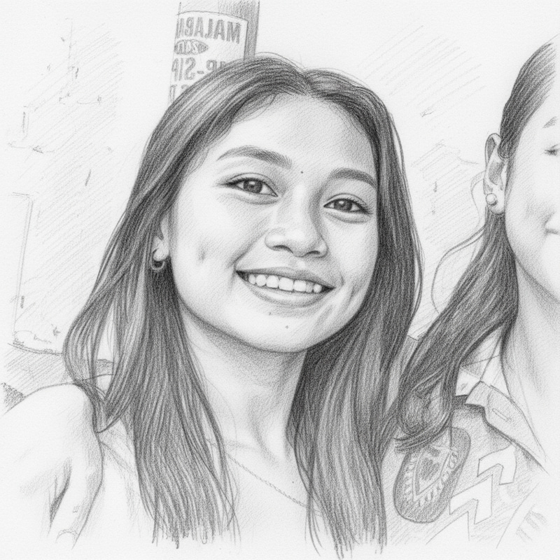 Hyper Realistic Black & White Pencil Sketch Portraits