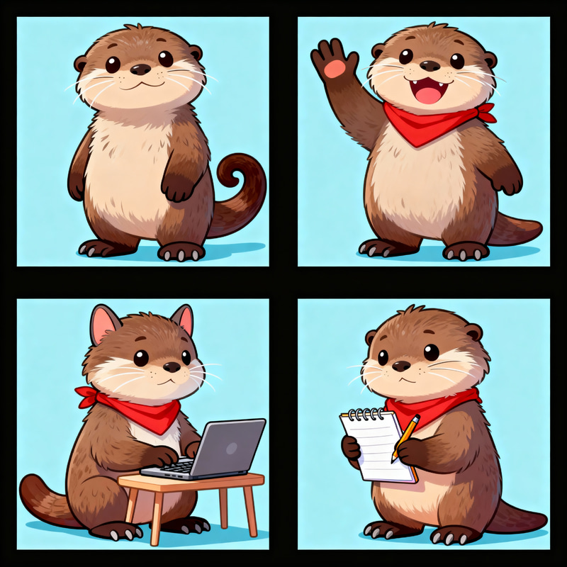 Goofy Otter Spritesheet: Manuel Gifs & States Goofy Otter Spritesheet: Manuel Gifs & States
