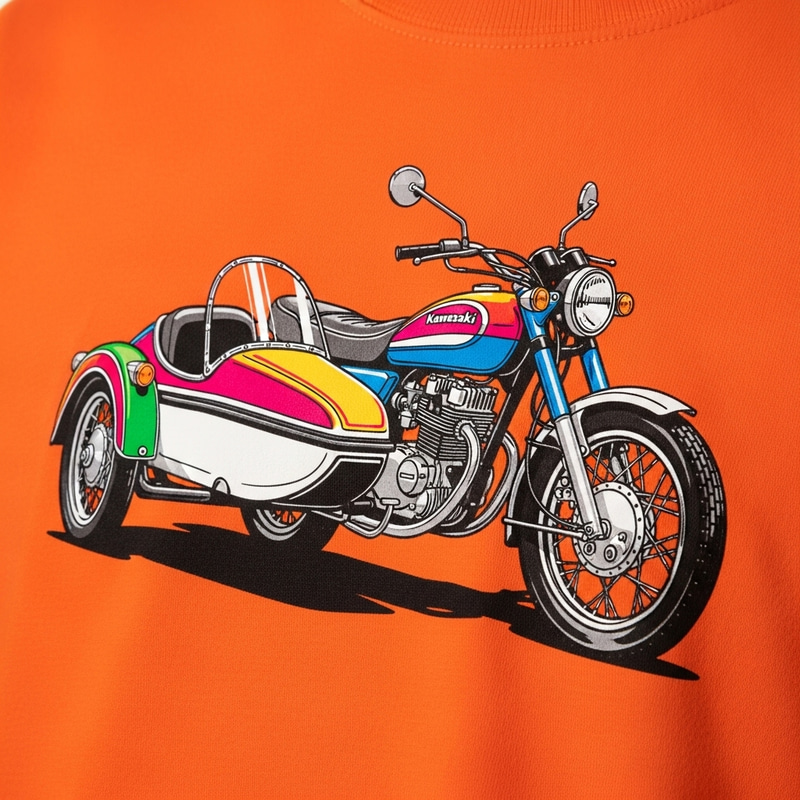 Kawasaki Barako 175 Orange T-Shirt Jersey Kawasaki Barako 175 Orange T-Shirt Jersey