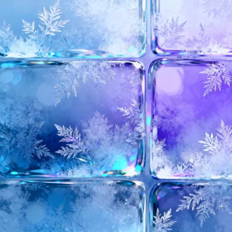 Iridescent Crystal Texture: Blue to Purple Gradient Iridescent Crystal Texture: Blue to Purple Gradient