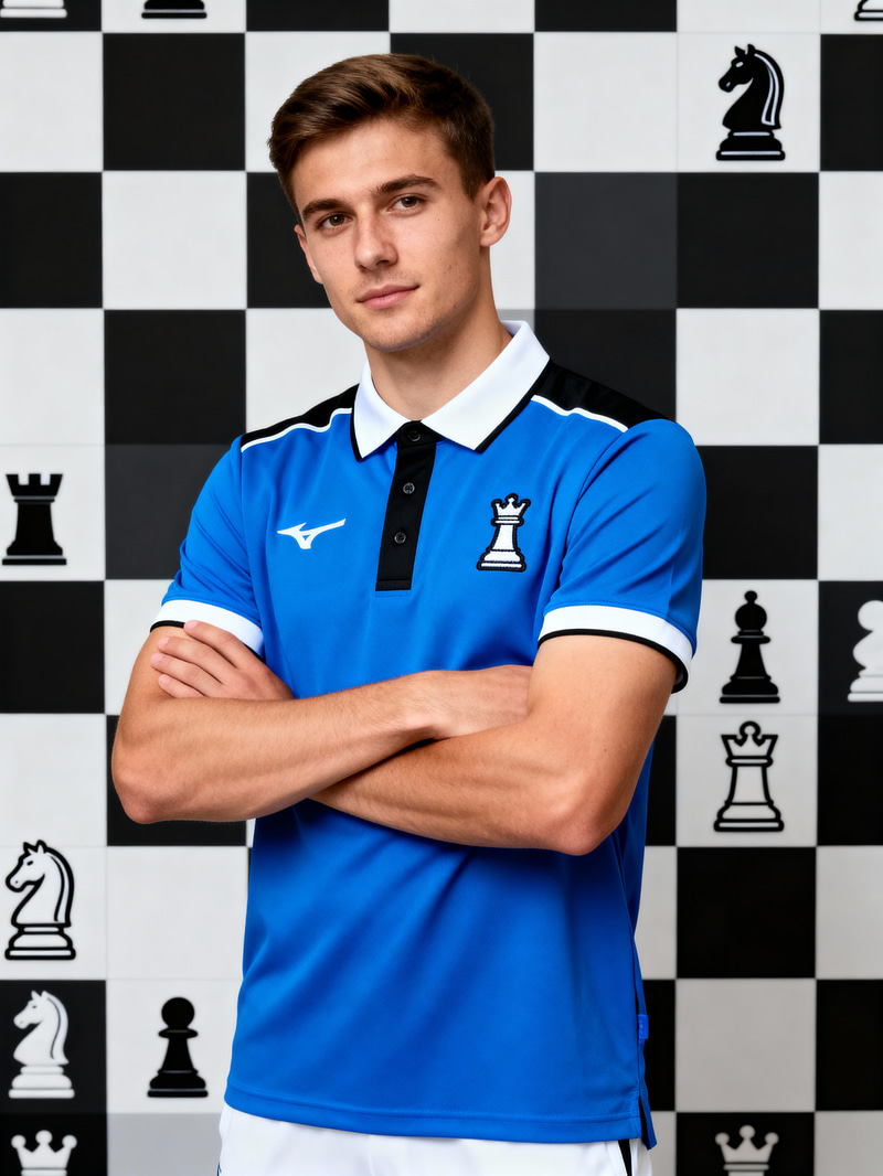 Stylish Polo Shirt for National Chess Team Stylish Polo Shirt for National Chess Team