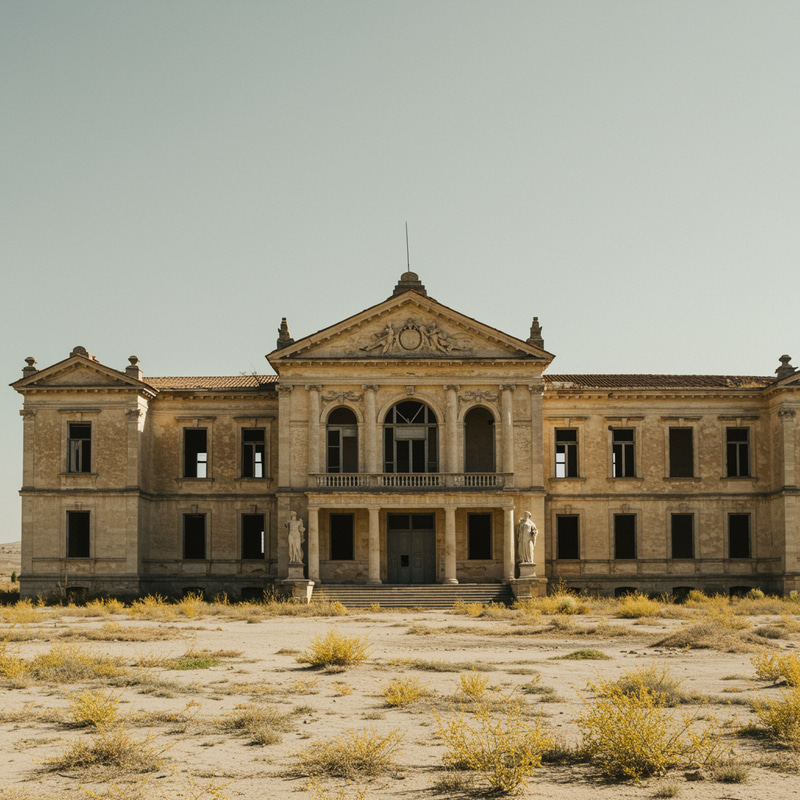 Institute in Empty Spain Institute in Empty Spain
