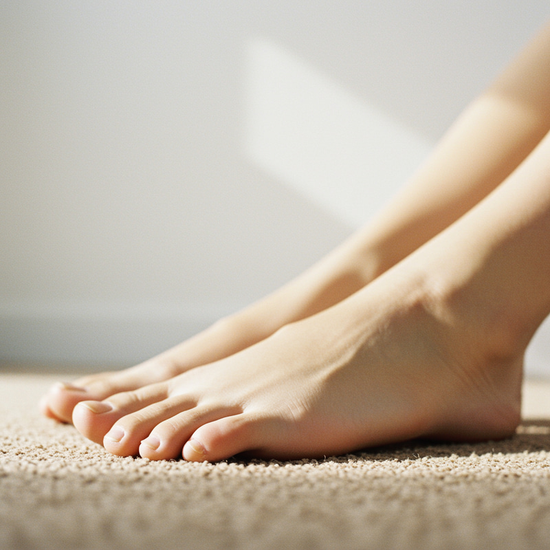 Beautiful Asian Girl Feet