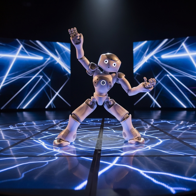 Dancing Cycle of Nao 6 Robot - Performance Showcase Dancing Cycle of Nao 6 Robot - Performance Showcase